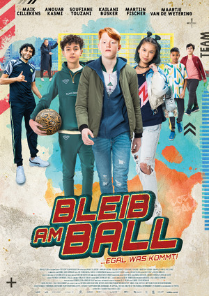 original Filmplakat "Bleib am Ball- Egal was kommt" 
